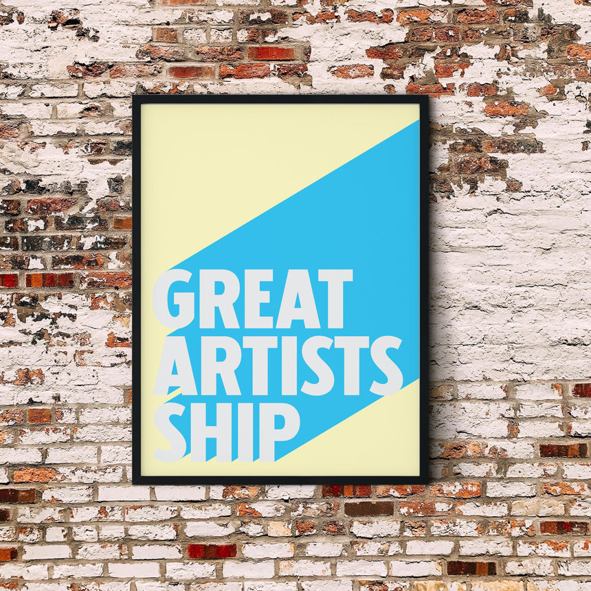 Great Artists Ship | Greatness Mindset