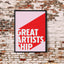 Great Artists Ship | Greatness Mindset