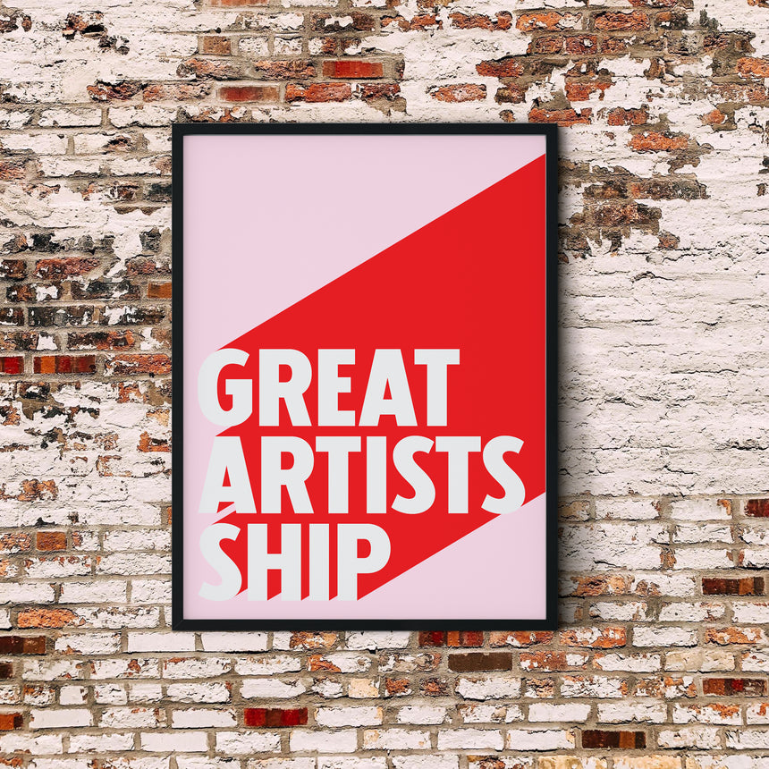 Great Artists Ship | Greatness Mindset