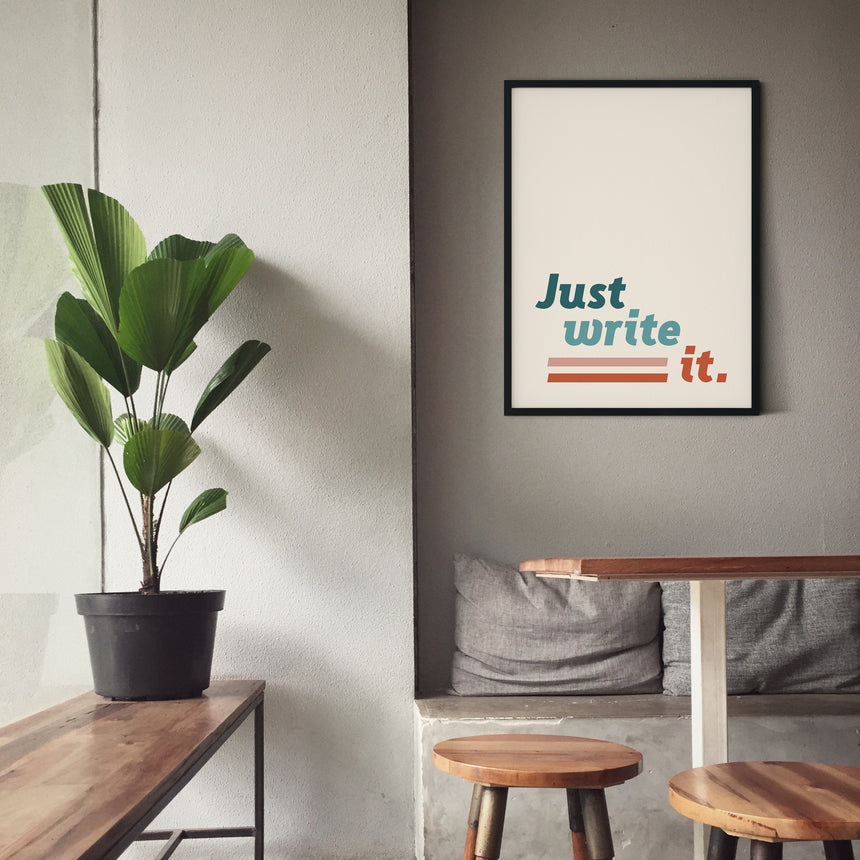 Just Write It | Quirky Work