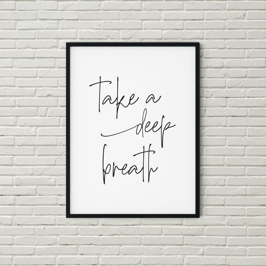 Take a Deep Breath | Gentle Reminders