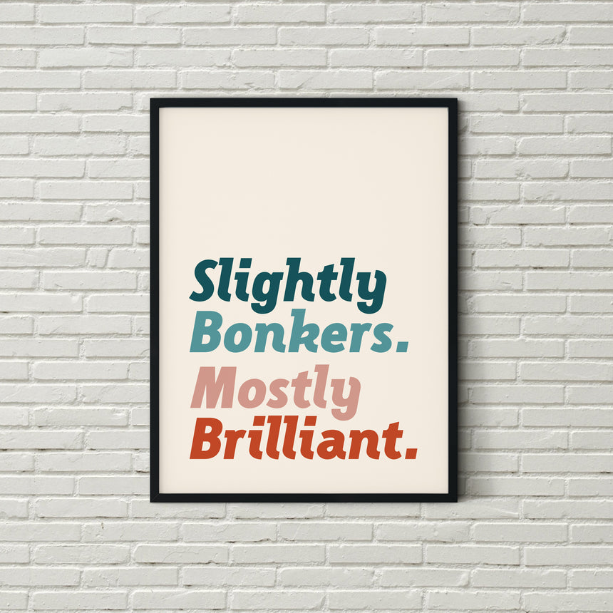 Slightly Bonkers. Mostly Brilliant. | Quirky Work