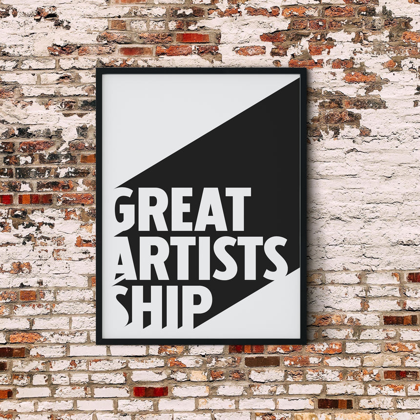 Great Artists Ship | Greatness Mindset