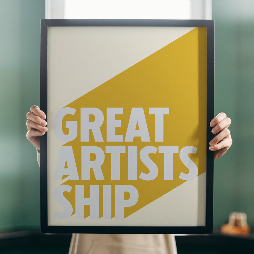 Great Artists Ship | Greatness Mindset