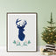Stag Print | Christmas